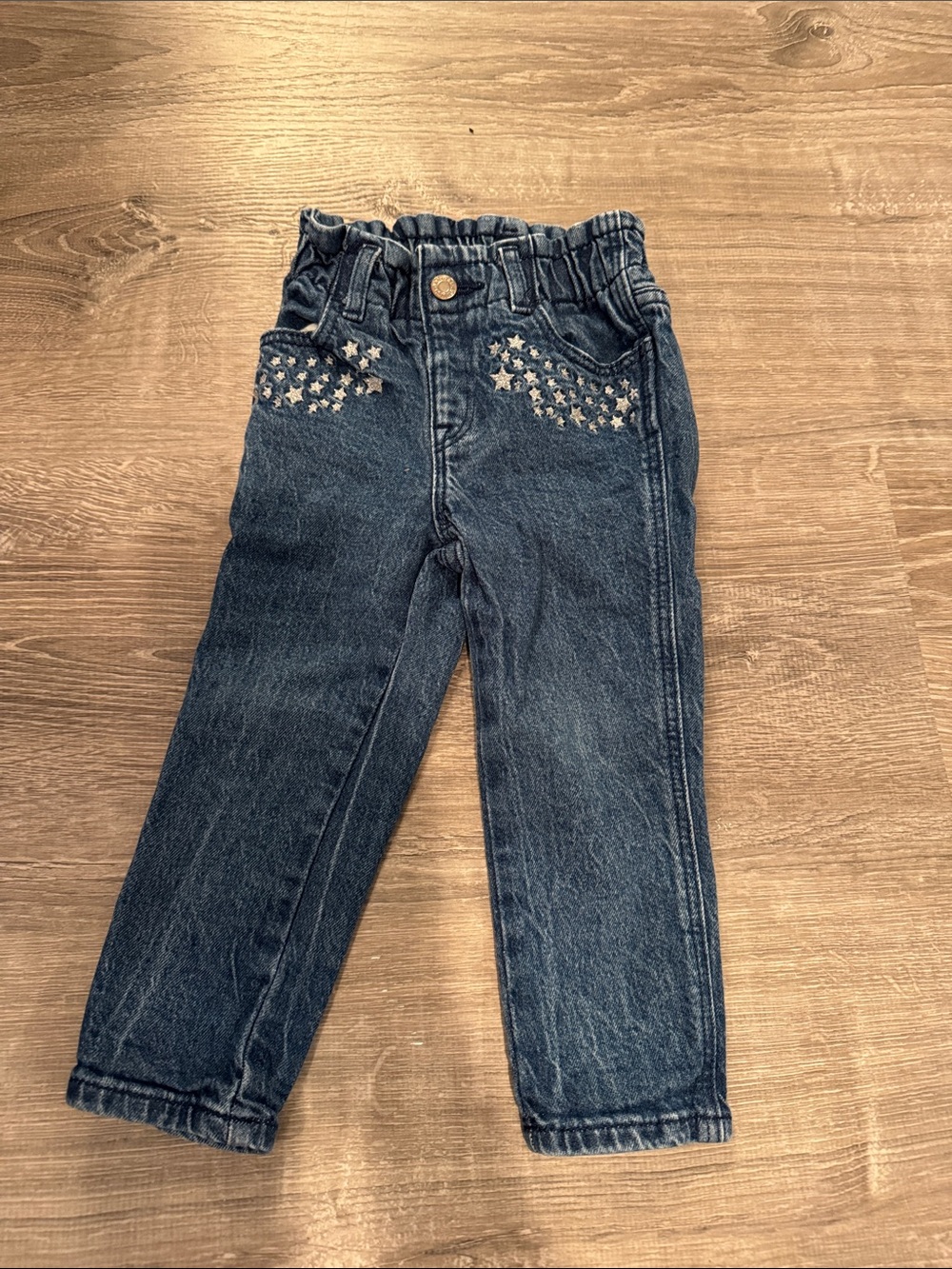 GAP Dark Blue Denim Jeans with Star Pocket Detail